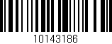 Código de barras (EAN, GTIN, SKU, ISBN): '10143186'