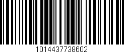 Código de barras (EAN, GTIN, SKU, ISBN): '1014437738602'