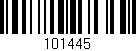 Código de barras (EAN, GTIN, SKU, ISBN): '101445'