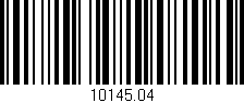 Código de barras (EAN, GTIN, SKU, ISBN): '10145.04'