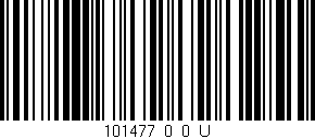 Código de barras (EAN, GTIN, SKU, ISBN): '101477_0_0_U'