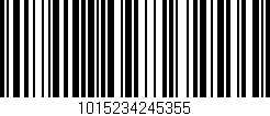 Código de barras (EAN, GTIN, SKU, ISBN): '1015234245355'
