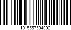 Código de barras (EAN, GTIN, SKU, ISBN): '1015557504092'