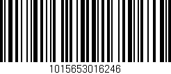 Código de barras (EAN, GTIN, SKU, ISBN): '1015653016246'