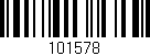 Código de barras (EAN, GTIN, SKU, ISBN): '101578'