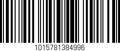 Código de barras (EAN, GTIN, SKU, ISBN): '1015781384996'