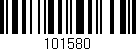 Código de barras (EAN, GTIN, SKU, ISBN): '101580'