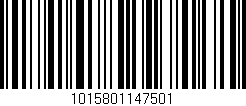 Código de barras (EAN, GTIN, SKU, ISBN): '1015801147501'
