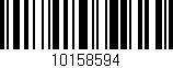 Código de barras (EAN, GTIN, SKU, ISBN): '10158594'