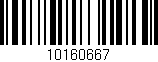 Código de barras (EAN, GTIN, SKU, ISBN): '10160667'