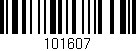 Código de barras (EAN, GTIN, SKU, ISBN): '101607'
