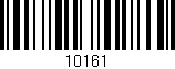 Código de barras (EAN, GTIN, SKU, ISBN): '10161'