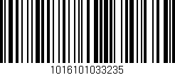 Código de barras (EAN, GTIN, SKU, ISBN): '1016101033235'