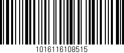 Código de barras (EAN, GTIN, SKU, ISBN): '1016116108515'