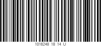 Código de barras (EAN, GTIN, SKU, ISBN): '1016248_18_14_U'