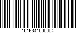 Código de barras (EAN, GTIN, SKU, ISBN): '1016341000004'