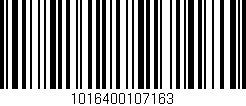 Código de barras (EAN, GTIN, SKU, ISBN): '1016400107163'