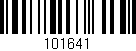 Código de barras (EAN, GTIN, SKU, ISBN): '101641'