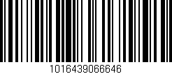 Código de barras (EAN, GTIN, SKU, ISBN): '1016439066646'