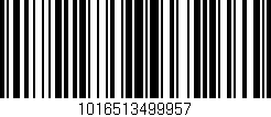 Código de barras (EAN, GTIN, SKU, ISBN): '1016513499957'