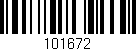 Código de barras (EAN, GTIN, SKU, ISBN): '101672'