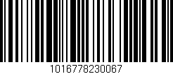 Código de barras (EAN, GTIN, SKU, ISBN): '1016778230067'