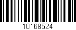 Código de barras (EAN, GTIN, SKU, ISBN): '10168524'
