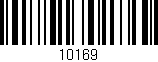 Código de barras (EAN, GTIN, SKU, ISBN): '10169'
