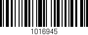 Código de barras (EAN, GTIN, SKU, ISBN): '1016945'