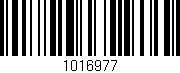 Código de barras (EAN, GTIN, SKU, ISBN): '1016977'
