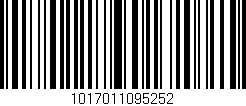 Código de barras (EAN, GTIN, SKU, ISBN): '1017011095252'