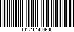 Código de barras (EAN, GTIN, SKU, ISBN): '1017101406630'