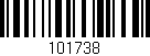 Código de barras (EAN, GTIN, SKU, ISBN): '101738'