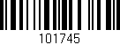 Código de barras (EAN, GTIN, SKU, ISBN): '101745'