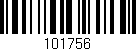 Código de barras (EAN, GTIN, SKU, ISBN): '101756'