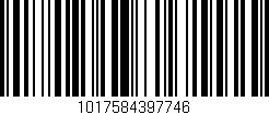Código de barras (EAN, GTIN, SKU, ISBN): '1017584397746'