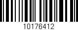 Código de barras (EAN, GTIN, SKU, ISBN): '10176412'