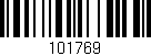 Código de barras (EAN, GTIN, SKU, ISBN): '101769'