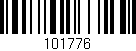 Código de barras (EAN, GTIN, SKU, ISBN): '101776'