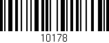 Código de barras (EAN, GTIN, SKU, ISBN): '10178'