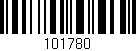 Código de barras (EAN, GTIN, SKU, ISBN): '101780'