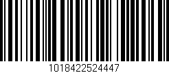 Código de barras (EAN, GTIN, SKU, ISBN): '1018422524447'