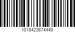 Código de barras (EAN, GTIN, SKU, ISBN): '1018423674448'