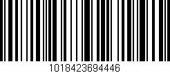 Código de barras (EAN, GTIN, SKU, ISBN): '1018423694446'