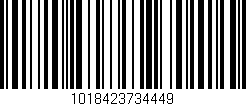 Código de barras (EAN, GTIN, SKU, ISBN): '1018423734449'