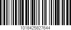 Código de barras (EAN, GTIN, SKU, ISBN): '1018425827644'