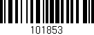 Código de barras (EAN, GTIN, SKU, ISBN): '101853'