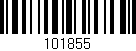 Código de barras (EAN, GTIN, SKU, ISBN): '101855'