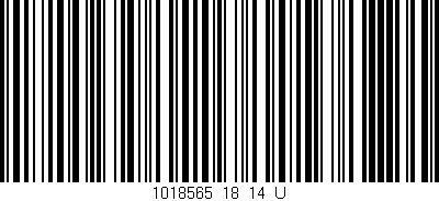 Código de barras (EAN, GTIN, SKU, ISBN): '1018565_18_14_U'