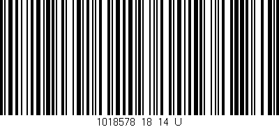 Código de barras (EAN, GTIN, SKU, ISBN): '1018578_18_14_U'